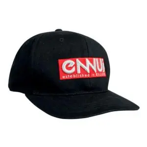 Ennui Logo Cap black/red