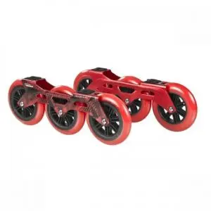 Powerslide – Megacruiser Frame Set 3x125mm – Red
