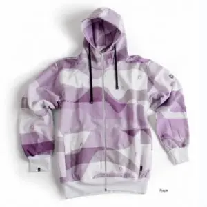 Ucon Lines Elem. Hood purple